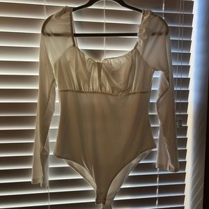 Princess Polly White Bodysuit